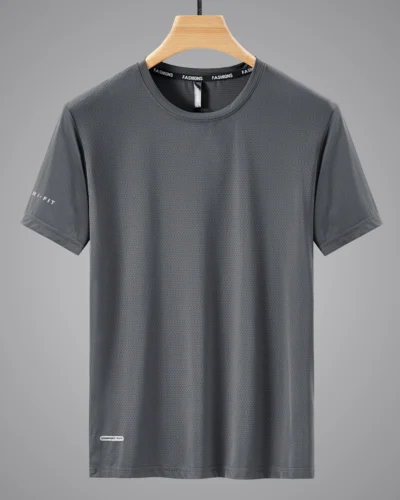 Quick Dry Sport T Shirt Men'S 2024 Short Sleeves Summer Casual White Plus OverSize 6XL 7XL 8XL 9XL Top Tees GYM Tshirt Clothes