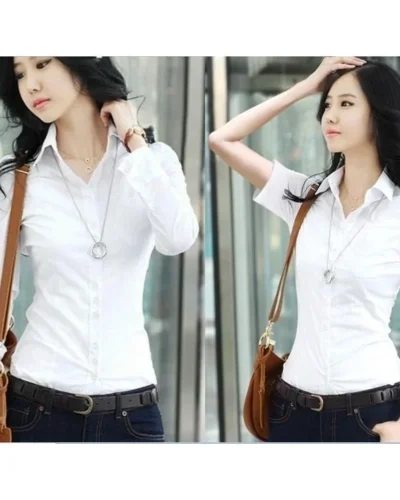 Short Sleeve 2023 Size Women's Shirt Fashion Vintage Clothes for Women Tops Shirts Blouses
