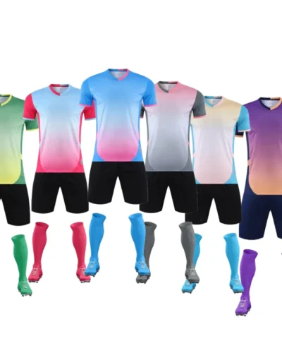 Football Jerseys Men's Plus-Size Breathable Comfortable Custom Letters Number Name Soccer Team Training Sport Uniform