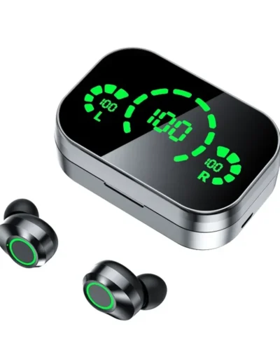 Long Battery Life Earphones Bluetooth Wireless Headphones YD03 Mirror Storage Box Handfree Blutooth Handsfree Earphone Phone