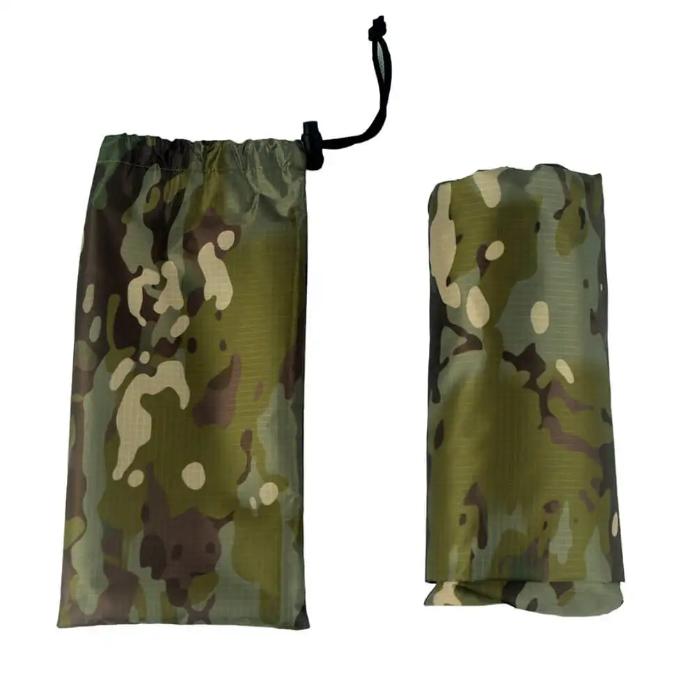CP Jungle Portable Camouflage Waterproof Fabric Rain Protection Cape Adult Poncho Raincoat Cloak Travel Rainproof Motorcycle Man - Image 6