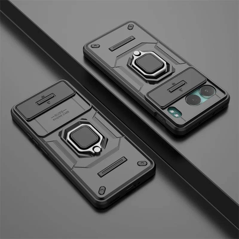 For OnePlus Nord 4 5G Case Car Magnetic Ring Stand Armor Phone Cases for One Plus Nord4 1+Nord 4 2024 CPH2663 6.74" Back Cover - Image 5