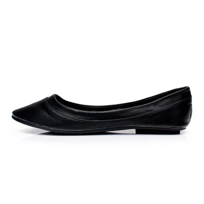 BEYARNE Womens Flats Women Casual Shoes Moccasins Shoes Woman Slip On Pointed Toe Flat Shoes zapatos planos mujer scarpe - Image 2