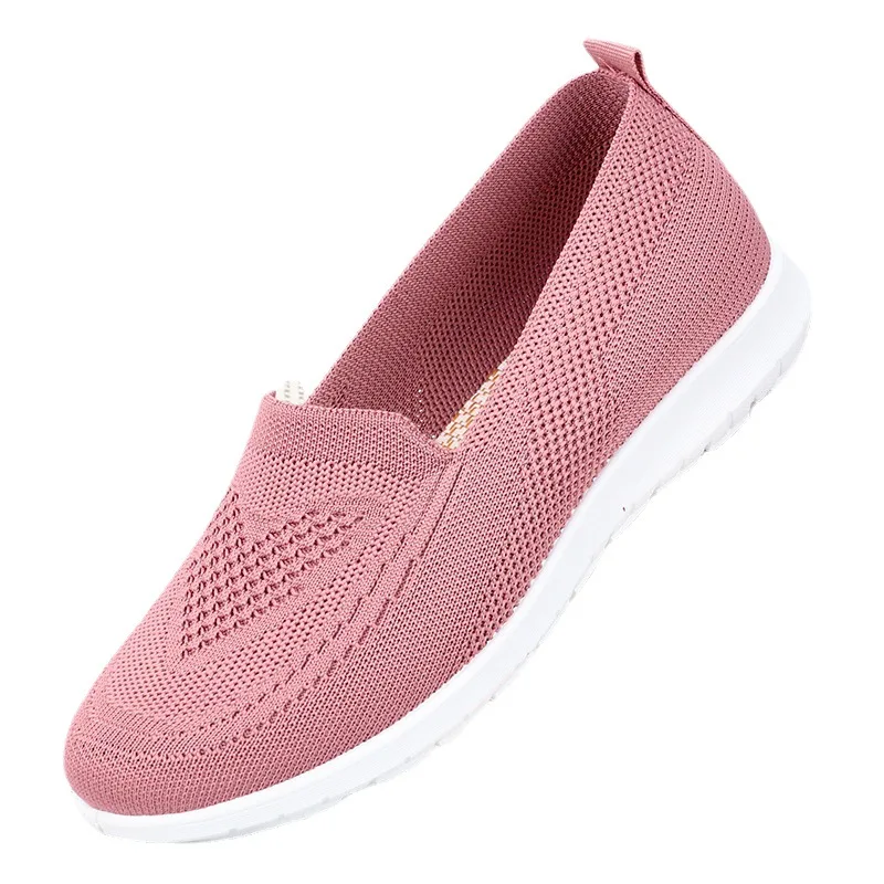 Old Beijing Cloth Shoes, Women's New Spring/Summer Casual Single Shoes, Soft Sole, Mid to Old Age Mom Flat Shoes, 2024 - Image 5