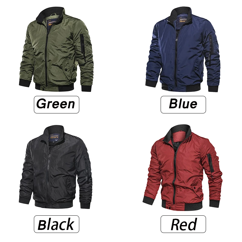 New Men Military Jackes Coat Mens Autumn Winter Bomber Jackets Mens Casual Outdoor Windproof Army Jacket Male 5XL Plus Size - Image 2