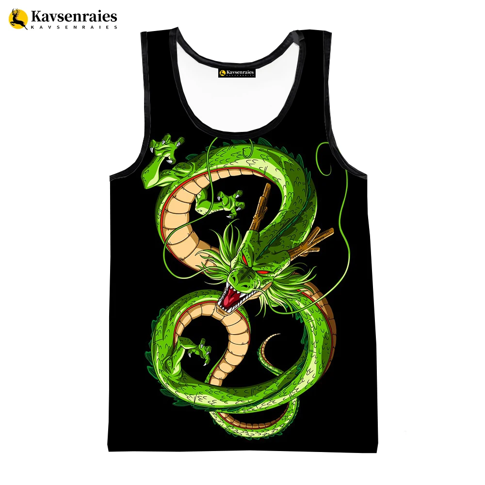 New China Dragon 3D Tank Tops Men Women Children Fashion Casual Streetwear Sleeveless Shirts Quick-drying T-shirt Men's Clothing - Image 5
