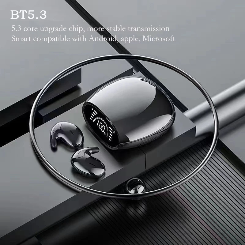 SK MD528 Invisible Sleeping TWS Wireless Earphones Bluetooth Hidden Earbuds IPX7 Waterproof Noise Cancelling Sports Headphones - Image 6