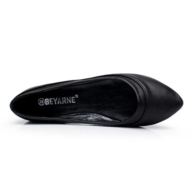 BEYARNE Womens Flats Women Casual Shoes Moccasins Shoes Woman Slip On Pointed Toe Flat Shoes zapatos planos mujer scarpe - Image 3