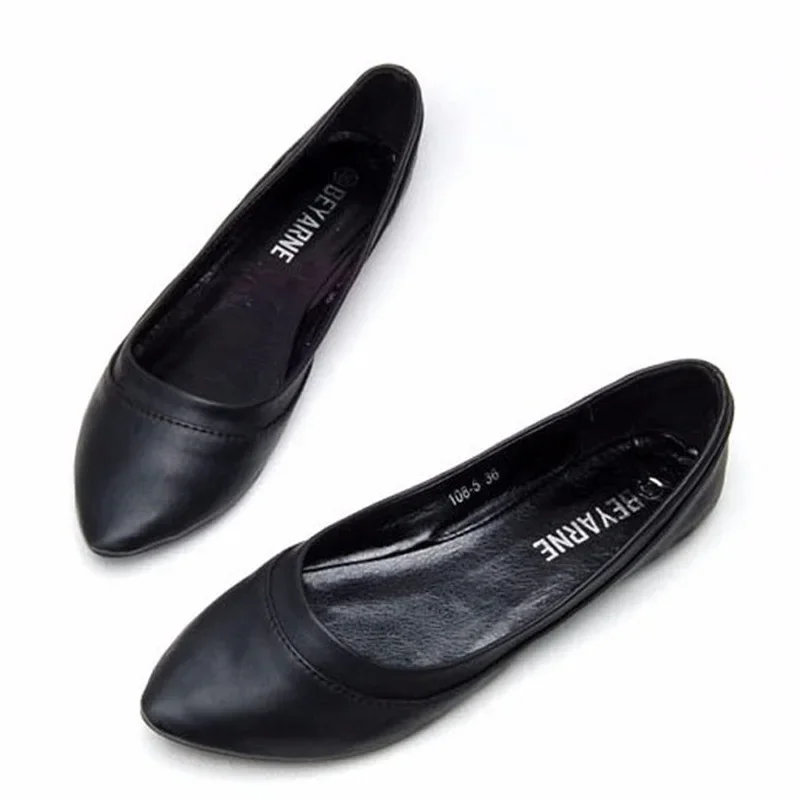 BEYARNE Womens Flats Women Casual Shoes Moccasins Shoes Woman Slip On Pointed Toe Flat Shoes zapatos planos mujer scarpe - Image 6