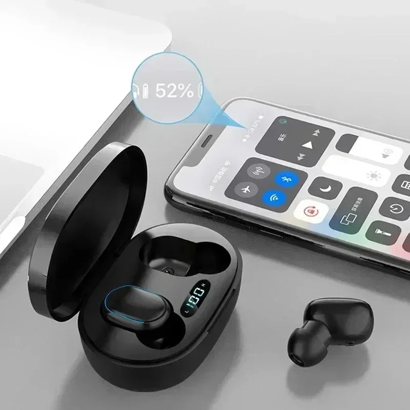 E7s Tws Gaming Headset Bluetooth Earphones Earbuds Blutooth Earphone Wireless Hearing Aids Sport EarBuds Hifi headphones - Image 4