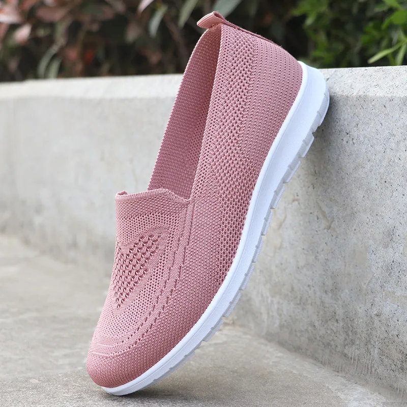 Old Beijing Cloth Shoes, Women's New Spring/Summer Casual Single Shoes, Soft Sole, Mid to Old Age Mom Flat Shoes, 2024 - Image 6