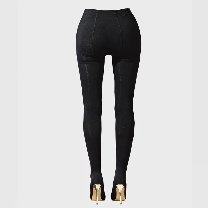 Aneikeh Sexy Stretch Fabric Over The Knee Boots Women Fashion Pantyhos street Thigh High Shoes Party Nightclub Stripper Heels - Image 2
