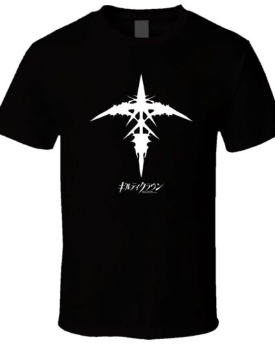 Men’s 3D Anime T-Shirt Guilty Crown Kings Mark Funny Short Sleeve Cotton Tee