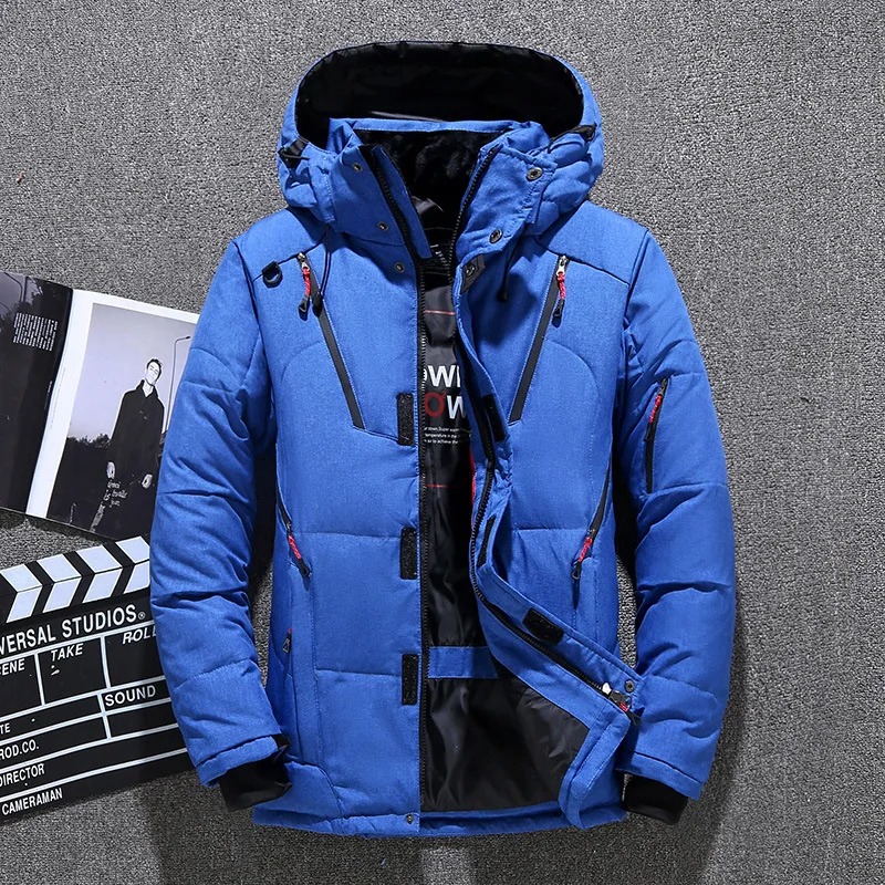 Men’s Thermal Winter Ski Suit – Windproof Down Jacket & Bib Overalls Snowboard Set - Image 2