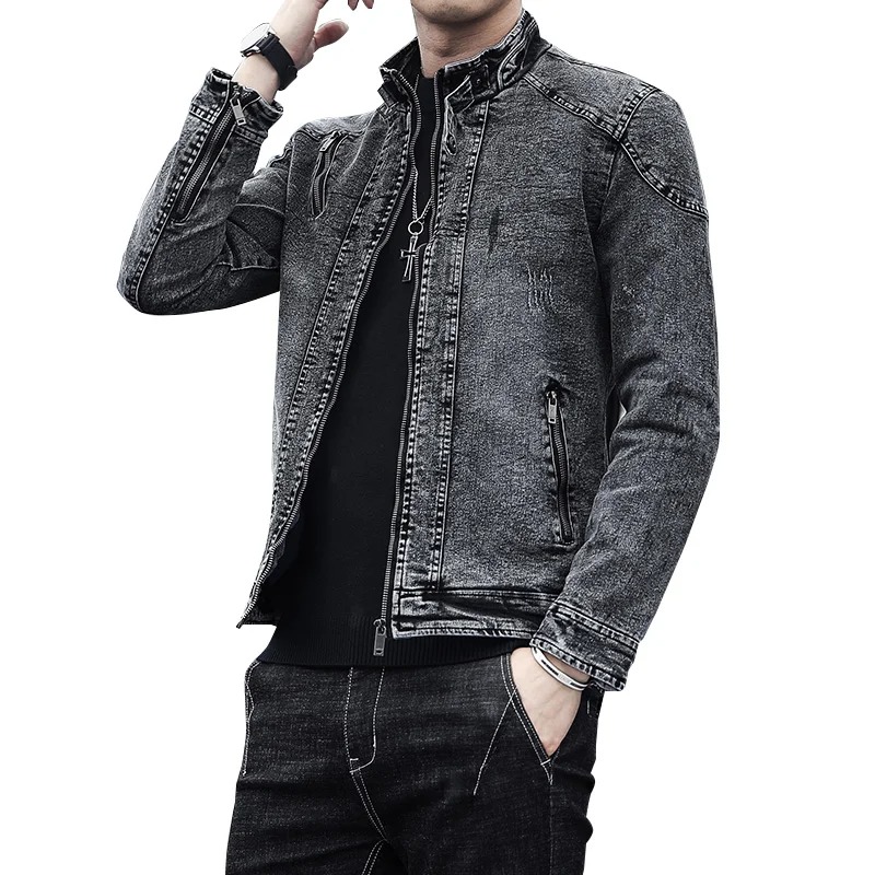 Men’s Autumn Winter Cotton Jacket – Vintage Casual Fleece-Lined Warm Coat