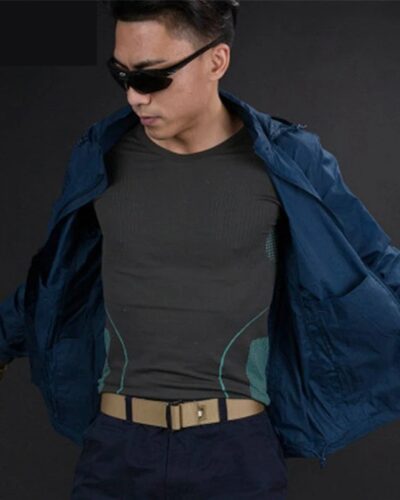 Men’s Lightweight Anti-UV Sun Protection Jacket – Quick Dry Waterproof Windbreaker Hoodie