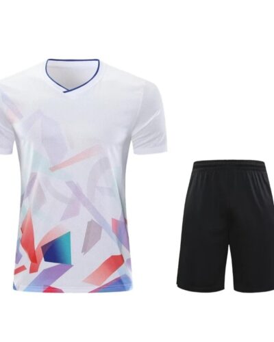 Badminton Clothing Set for Men Women Children Table Tennis Ping Pong Sports T-Shirt Shorts 2023 New Uniform